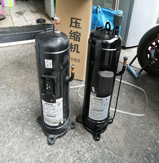 海州中央空调压缩机的更换维修
